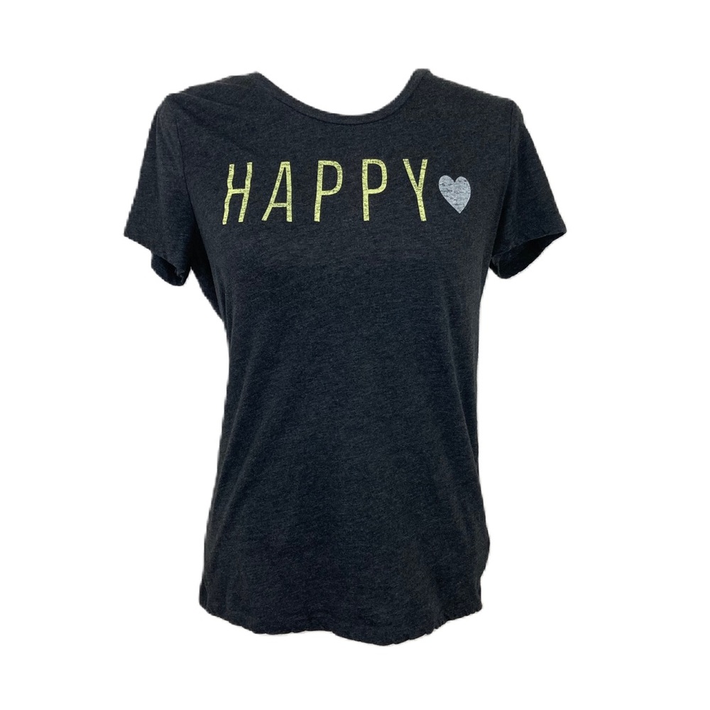 Old Navy Grey “Happy” graphic tee Size M